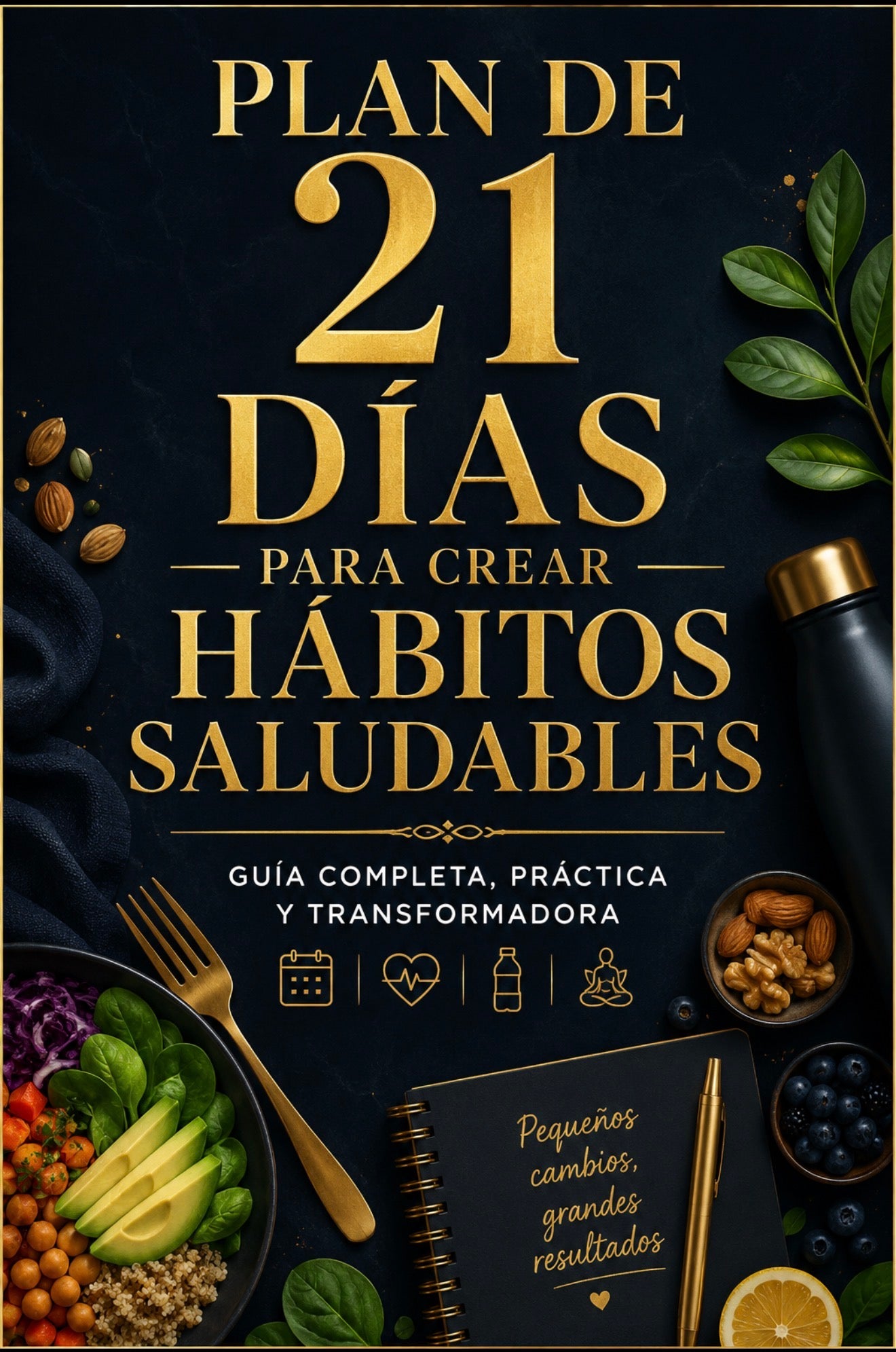 21 días para crear hábitos saludables + 3 bonos complementarios